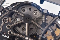 RM055 White Ceramic BBR Best Edition Skeleton Dial on White Rubber Strap Clone RMUL2 V2 - Image 17