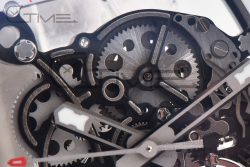 RM055 Real NTPT BBRF 1:1 Best Edition White Skeleton Dial on White Rubber Strap RMUL2 V2 - Image 10