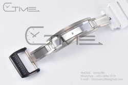 RM055 Real NTPT BBRF 1:1 Best Edition White Skeleton Dial on White Rubber Strap RMUL2 V2 - Image 24