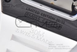 RM055 Real NTPT BBRF 1:1 Best Edition White Skeleton Dial on White Rubber Strap RMUL2 V2 - Image 27