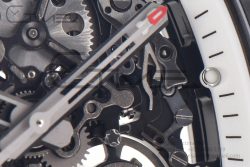 RM055 NTPT BBR Best Edition Skeleton White Dial on White Rubber Strap Clone RMUL2 V2 - Image 10