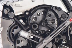 RM055 NTPT BBR Best Edition Skeleton White Dial on White Rubber Strap Clone RMUL2 V2 - Image 11