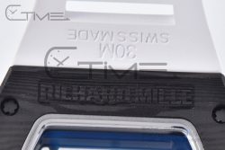 RM055 NTPT BBR Best Edition Skeleton Blue Dial on White Rubber Strap Clone RMUL2 V2 - Image 27