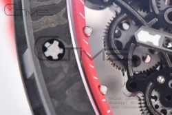 RM055 Real NTPT RMF 1:1 Best Edition Skeleton Red Dial on Red Rubber Strap RMUL2 - Image 14