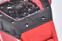 RM055 Real NTPT RMF 1:1 Best Edition Skeleton Red Dial on Red Rubber Strap RMUL2 - Image 15