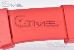 RM055 Real NTPT RMF 1:1 Best Edition Skeleton Red Dial on Red Rubber Strap RMUL2 - Image 23