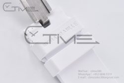 RM055 Real NTPT RMF 1:1 Best Edition Skeleton Blue Dial on White Rubber Strap RMUL2 - Image 30