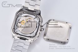Santos de Cartier 40mm SS/YG 2018 BVF 1:1 Best Edition White Dial on SS/YG SmartLinks Bracelet MIYOTA 9015 V2 - Image 24