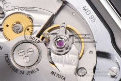 Santos de Cartier 40mm SS/YG 2018 BVF 1:1 Best Edition White Dial on SS/YG SmartLinks Bracelet MIYOTA 9015 V2 - Image 27