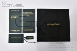 Audemars Piguet New Green Wooden Watch Box and Papers  Important Note: Because shipping box set together with the watch in same one package is not safe to pass the customs, so please order the box set in a separate order while you are checking out. - Image 2