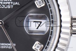 Datejust 126334 41mm Jubilee 904L SS/SS Grey/Moissanite Clean VR3235 - Image 16