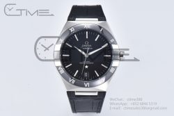 Constellation Black Ceramic SS VSF 1:1 Best Edition Black Dial on Black Gummy Strap A8900 Super Clone - Image 4