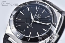 Constellation Black Ceramic SS VSF 1:1 Best Edition Black Dial on Black Gummy Strap A8900 Super Clone - Image 5
