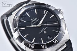 Constellation Black Ceramic SS VSF 1:1 Best Edition Black Dial on Black Gummy Strap A8900 Super Clone - Image 8
