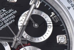 Daytona 116509 Clean Factory 1:1 Best Edition 904L Black Diamond Dial on SS Bracelet SA4130 - Image 14