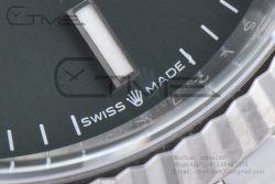 DateJust 36 126234 904L SS Clean 1:1 Best Edition Fluted Bezel Green Dial on Jubilee Bracelet VR3235 - Image 14