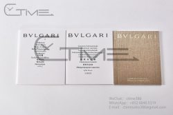 BVLGARI Boxset with Papers  Important Note: Because shipping box set together with the watch in same one package is not safe to pass the customs, so please order the box set in a separate order while you are checking out. - Image 17