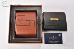 BREITLING Boxset with Card & Papers  Important Note: Because shipping box set together with the watch in same one package is not safe to pass the customs, so please order the box set in a separate order while you are checking out.