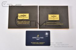 BREITLING Boxset with Card & Papers  Important Note: Because shipping box set together with the watch in same one package is not safe to pass the customs, so please order the box set in a separate order while you are checking out. - Image 15
