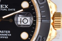 Yacht-Master 42mm 226658 YG VSF 1:1 Best Edition Ceramic Bezel Black Dial on Oysterflex Strap VS3235 - Image 12