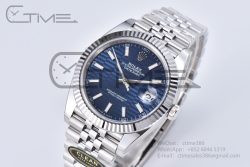 DateJust 41MM 126334 SS Clean Factory 1:1 Best Edition Blue Fluted Dial on SS Jubilee Bracelet VR3235 - Image 2