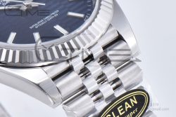 DateJust 41MM 126334 SS Clean Factory 1:1 Best Edition Blue Fluted Dial on SS Jubilee Bracelet VR3235 - Image 15