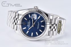 DateJust 41MM 126334 SS Clean Factory 1:1 Best Edition Blue Fluted Dial on SS Jubilee Bracelet VR3235 - Image 16
