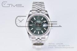 DateJust 41MM 126334 SS Clean Factory 1:1 Best Edition Green Fluted Dial on SS Jubilee Bracelet VR3235 - Image 3