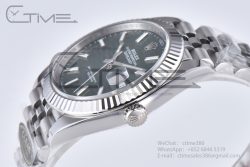 DateJust 41MM 126334 SS Clean Factory 1:1 Best Edition Green Fluted Dial on SS Jubilee Bracelet VR3235 - Image 6