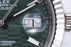DateJust 41MM 126334 SS Clean Factory 1:1 Best Edition Green Fluted Dial on SS Jubilee Bracelet VR3235 - Image 13
