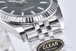 DateJust 41MM 126334 SS Clean Factory 1:1 Best Edition Green Fluted Dial on SS Jubilee Bracelet VR3235 - Image 15