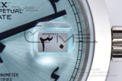 Day Date 40mm 228239 SS APSF 1:1 Best Edition Blue Dial Arabic Markers on SS President Bracelet A2836 - Image 11
