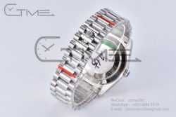 Day Date 40mm 228239 SS APSF 1:1 Best Edition Blue Dial Arabic Markers on SS President Bracelet A2836 - Image 18
