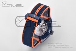 Planet Ocean 45.5mm Big Blue Real Ceramic VSF 1:1 Best Edition on Blue Rubber Strap A8906 Super Clone - Image 16