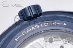 Planet Ocean 45.5mm Big Blue Real Ceramic VSF 1:1 Best Edition on Blue Rubber Strap A8906 Super Clone - Image 27
