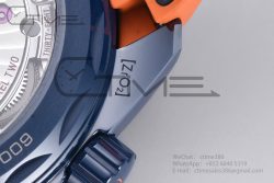 Planet Ocean 45.5mm Big Blue Real Ceramic VSF 1:1 Best Edition on Blue Rubber Strap A8906 Super Clone - Image 32