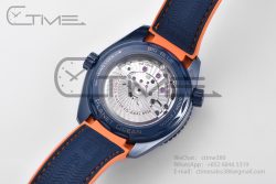 Planet Ocean 45.5mm Big Blue Real Ceramic VSF 1:1 Best Edition on Blue Rubber Strap A8906 Super Clone - Image 33