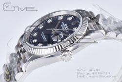 DateJust 36mm 126234 Clean 1:1 Best Edition 904L Steel Blue Moissanite Fluted Dial on Jubilee Bracelet VR3235 - Image 6