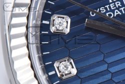 DateJust 36mm 126234 Clean 1:1 Best Edition 904L Steel Blue Moissanite Fluted Dial on Jubilee Bracelet VR3235 - Image 11