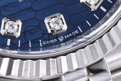DateJust 36mm 126234 Clean 1:1 Best Edition 904L Steel Blue Moissanite Fluted Dial on Jubilee Bracelet VR3235 - Image 13