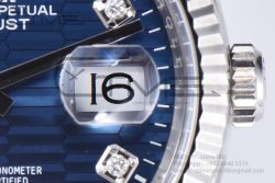 DateJust 36mm 126234 Clean 1:1 Best Edition 904L Steel Blue Moissanite Fluted Dial on Jubilee Bracelet VR3235 - Image 14