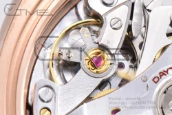 Daytona 116505 Clean Factory 1:1 Best Edition Black Diamonds Dial on RG Bracelet SA4130 - Image 38