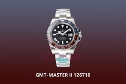 GMT-Master II 126710 BLRO Red/Blue Ceramic 904L Steel Clean Factory Best Edition on Oyster Bracelet DD3285 CHS
