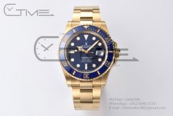 Submariner 126618 LB Blue Ceramic YG Plated 904L Steel CF 1:1 Best Edition S3235 - Image 3