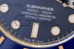 Submariner 126618 LB Blue Ceramic YG Plated 904L Steel CF 1:1 Best Edition S3235 - Image 4