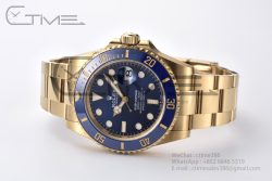 Submariner 126618 LB Blue Ceramic YG Plated 904L Steel CF 1:1 Best Edition S3235 - Image 11