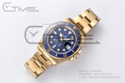 Submariner 126618 LB Blue Ceramic YG Plated 904L Steel CF 1:1 Best Edition S3235 - Image 12