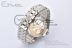 Royal Oak 41mm 15500 SS ZF 1:1 Best Edition Blue Textured Dial on SS Bracelet A4302 Super Clone - Image 13