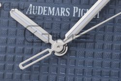 Royal Oak 41mm 15500 SS ZF 1:1 Best Edition Blue Textured Dial on SS Bracelet A4302 Super Clone - Image 5