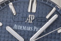 Royal Oak 41mm 15500 SS ZF 1:1 Best Edition Blue Textured Dial on SS Bracelet A4302 Super Clone - Image 6